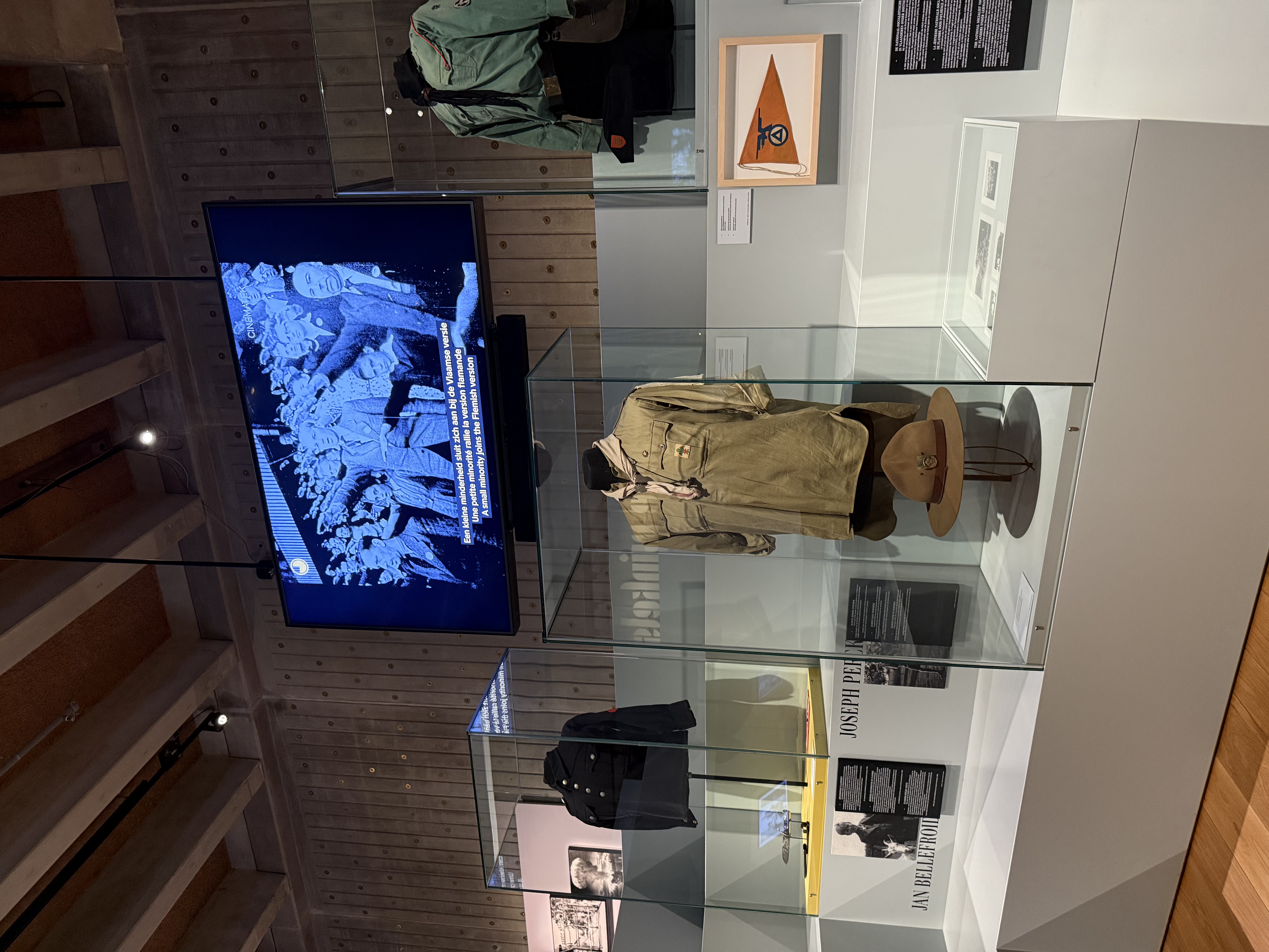 二战展厅中的历史陈列