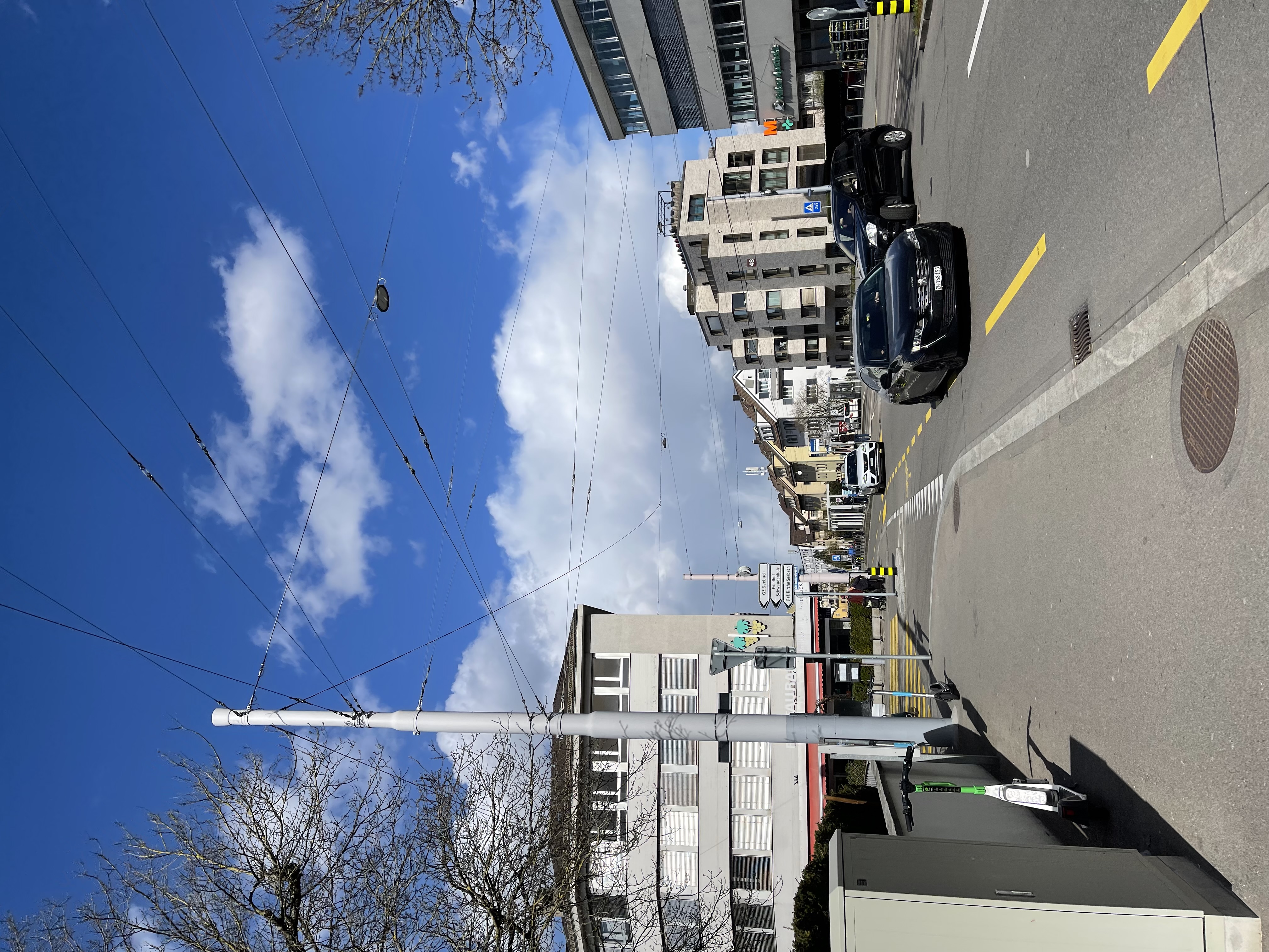 Oerlikon 街道与电车线